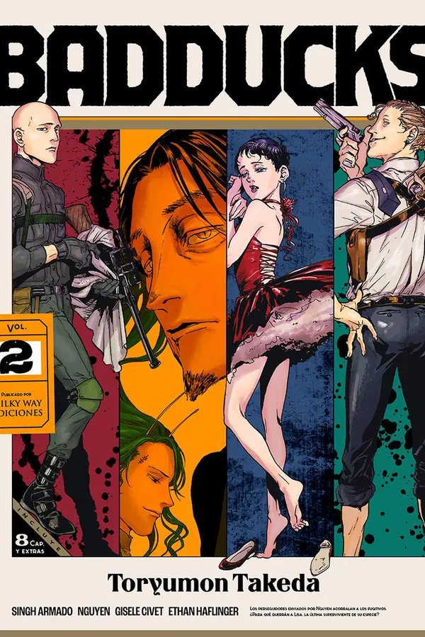Portada del manga BADDUCKS 2 - Yakuza Manga