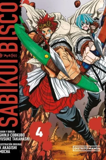 Portada del manga SABIKUI BISCO 4 - Yakuza Manga