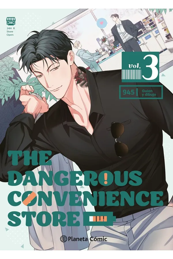 Portada del manga THE DANGEROUS CONVENIENCE STORE 3 - Yakuza Manga