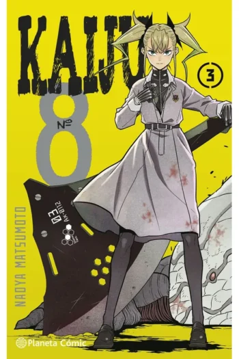 Portada del manga KAIJU 8 3 - Yakuza Manga