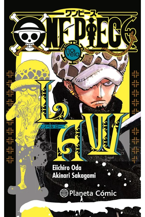 Portada del manga ONE PIECE LAW NOVELA - Yakuza Manga
