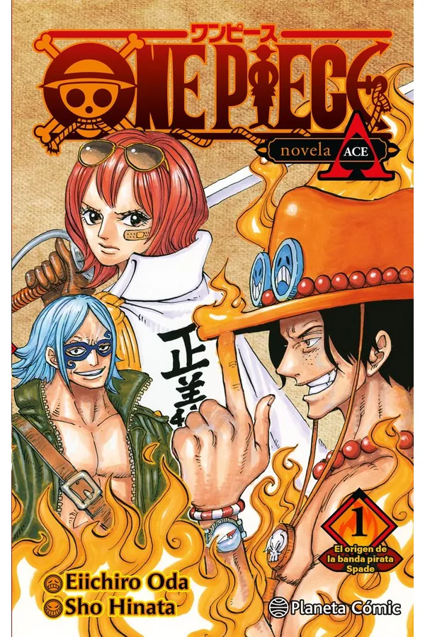 Portada del manga ONE PIECE PORTGAS ACE 1 NOVELA - Yakuza Manga