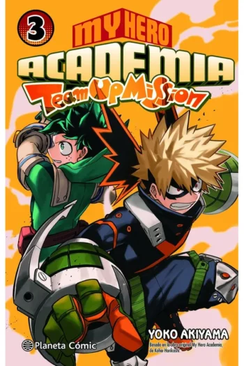 Portada del manga MY HERO ACADEMIA TEAM UP MISSION 3 - Yakuza Manga