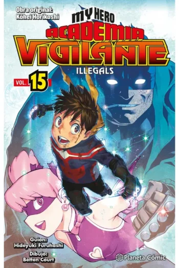 Portada del manga MY HERO ACADEMIA VIGILANTE ILLEGALS 15 - Yakuza Manga