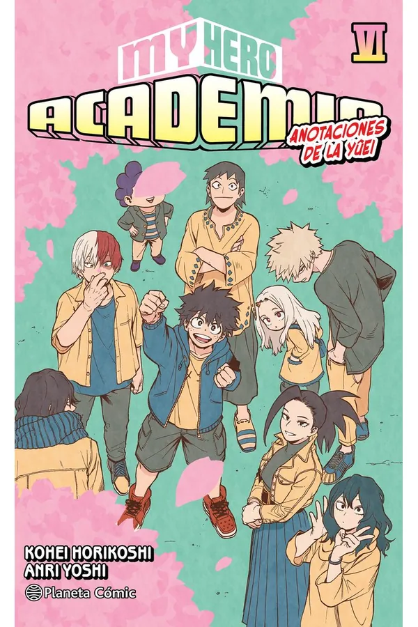 MY HERO ACADEMIA 6 NOVELA