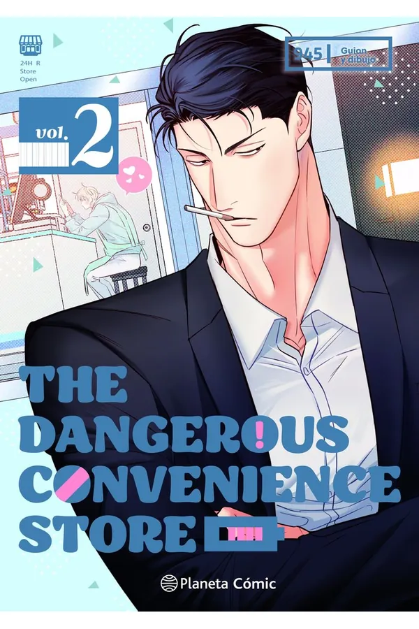 Portada del manga THE DANGEROUS CONVENIENCE STORE 2 - Yakuza Manga