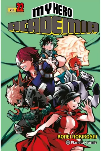 Portada del manga MY HERO ACADEMIA 22 - Yakuza Manga