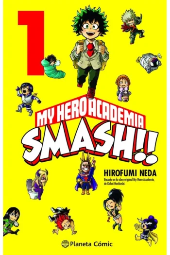 Portada del manga MY HERO ACADEMIA SMASH 1 - Yakuza Manga