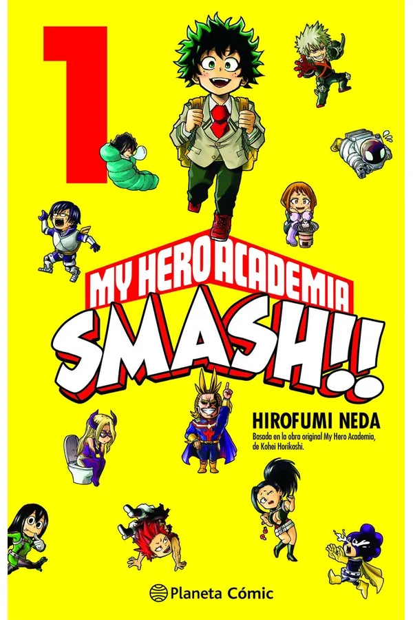 Portada del manga MY HERO ACADEMIA SMASH 1 - Yakuza Manga