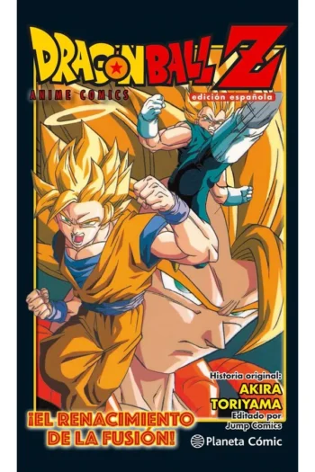DRAGON BALL Z ANIME COMIC EL RENACER DE LA FUSION GOKU Y