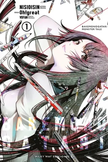 Portada del manga BAKEMONOGATARI 1 - Yakuza Manga