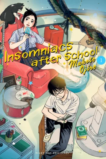 Portada del manga INSOMNIACS AFTER SCHOOL 1 - Yakuza Manga