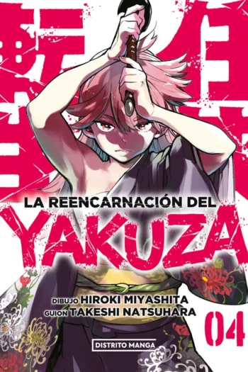 Portada del manga LA REENCARNACION DEL YAKUZA 4 - Yakuza Manga
