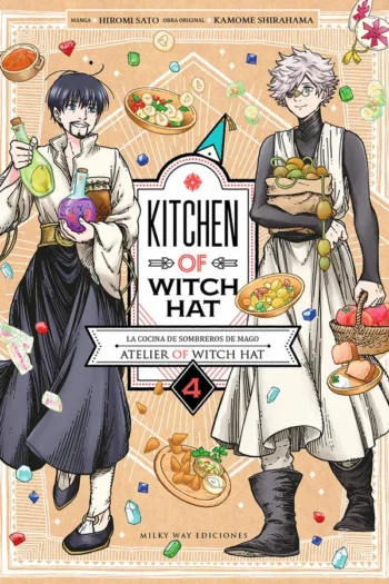 Portada del manga KITCHEN OF WITCH HAT 4 - Yakuza Manga