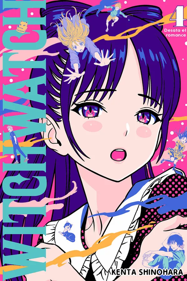 Portada del manga WITCH WATCH 4 - Yakuza Manga