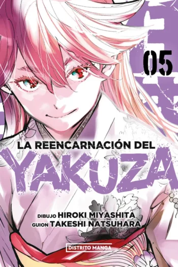 Portada del manga LA REENCARNACION DEL YAKUZA 5 - Yakuza Manga