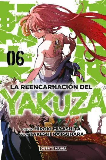 Portada del manga LA REENCARNACION DEL YAKUZA 6 - Yakuza Manga