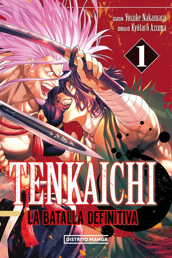 Portada del manga TENKAICHI LA BATALLA DEFINITIVA 1 - Yakuza Manga