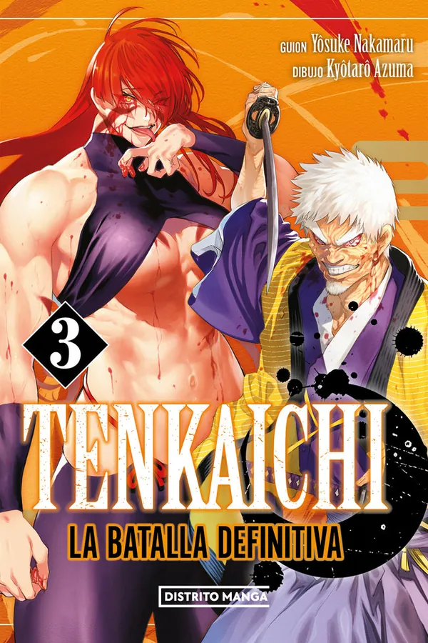 Portada del manga TENKAICHI LA BATALLA DEFINITIVA 3 - Yakuza Manga