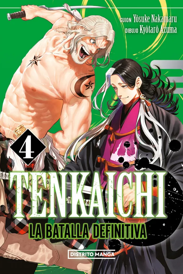 Portada del manga TENKAICHI LA BATALLA DEFINITIVA 4 - Yakuza Manga