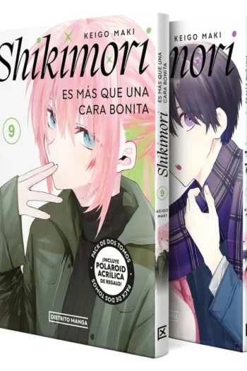 Portada del manga SHIKIMORI ES MAS QUE UNA CARA BONITA 9 Y 10 - Yakuza Manga