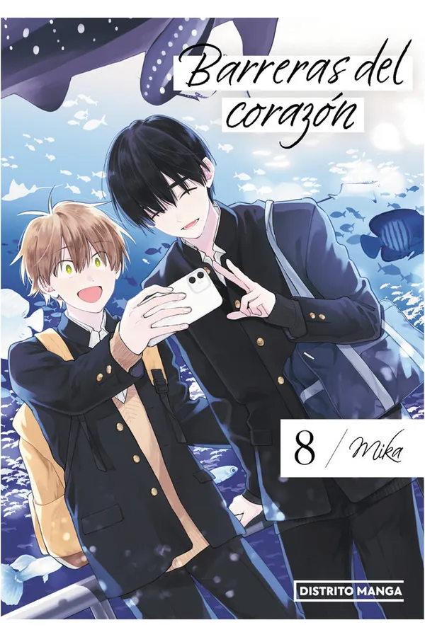 Portada del manga BARRERAS DEL CORAZON 8 - Yakuza Manga