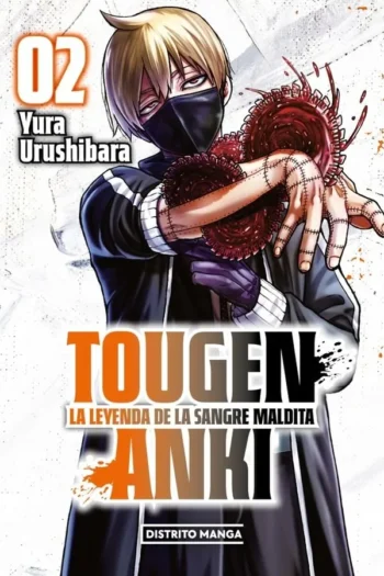 Portada del manga TOUGEN ANKI 2 LA LEYENDA DE LA SANGRE MALDITA - Yakuza Manga