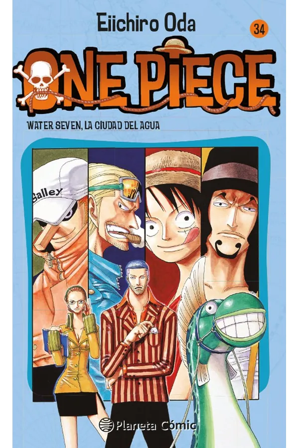 Portada del manga ONE PIECE 34 - Yakuza Manga