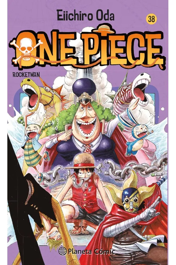 Portada del manga ONE PIECE 38 - Yakuza Manga