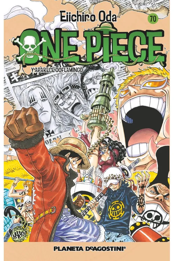 Portada del manga ONE PIECE 70 - Yakuza Manga