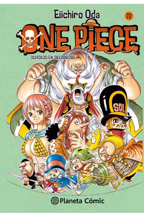 Portada del manga ONE PIECE 72 - Yakuza Manga