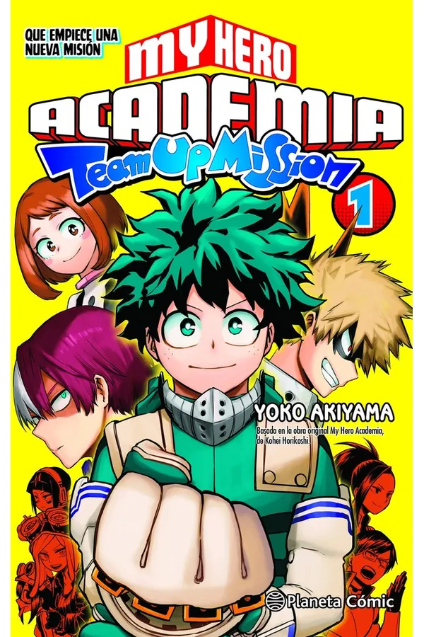 Portada del manga MY HERO ACADEMIA TEAM UP MISSION 1 - Yakuza Manga