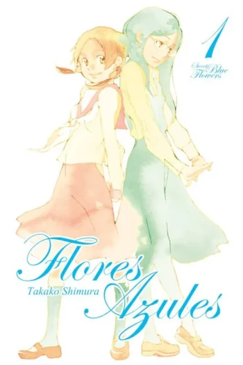 Portada del manga FLORES AZULES 1 - Yakuza Manga