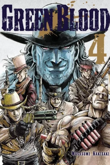 Portada del manga GREEN BLOOD 4 - Yakuza Manga