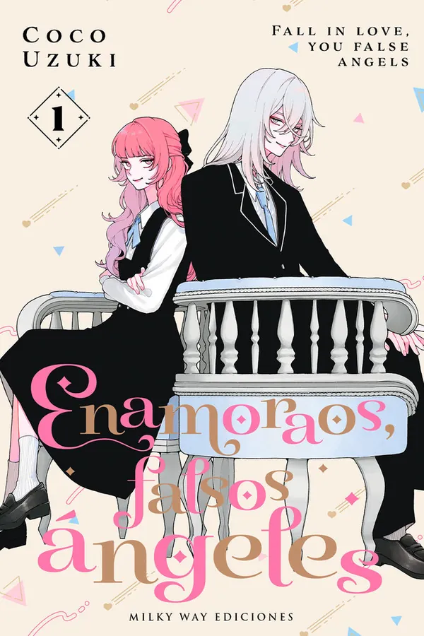 Portada del manga ENAMORAOS FALSOS ANGELES 1 - Yakuza Manga