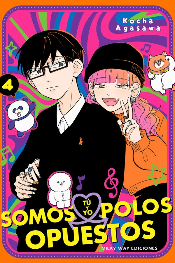 Portada del manga TU Y YO SOMOS POLOS OPUESTOS 4 - Yakuza Manga