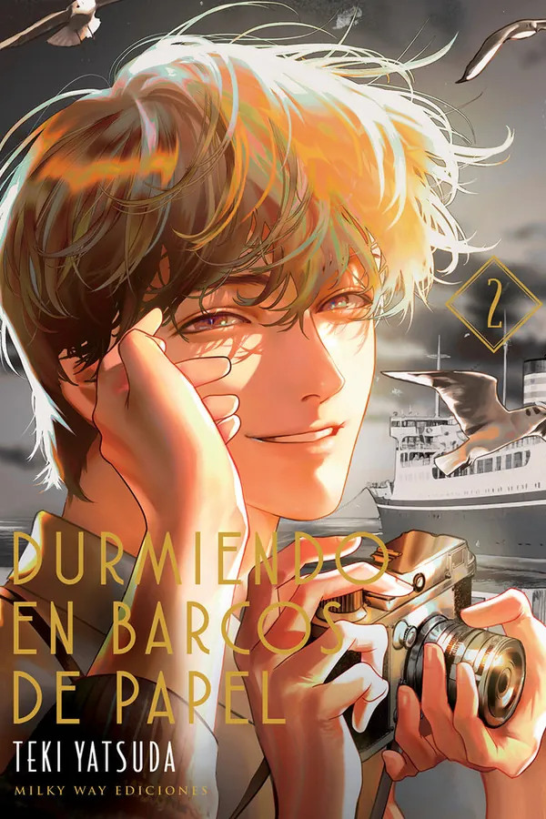 Portada del manga DURMIENDO EN BARCOS DE PAPEL 2 - Yakuza Manga