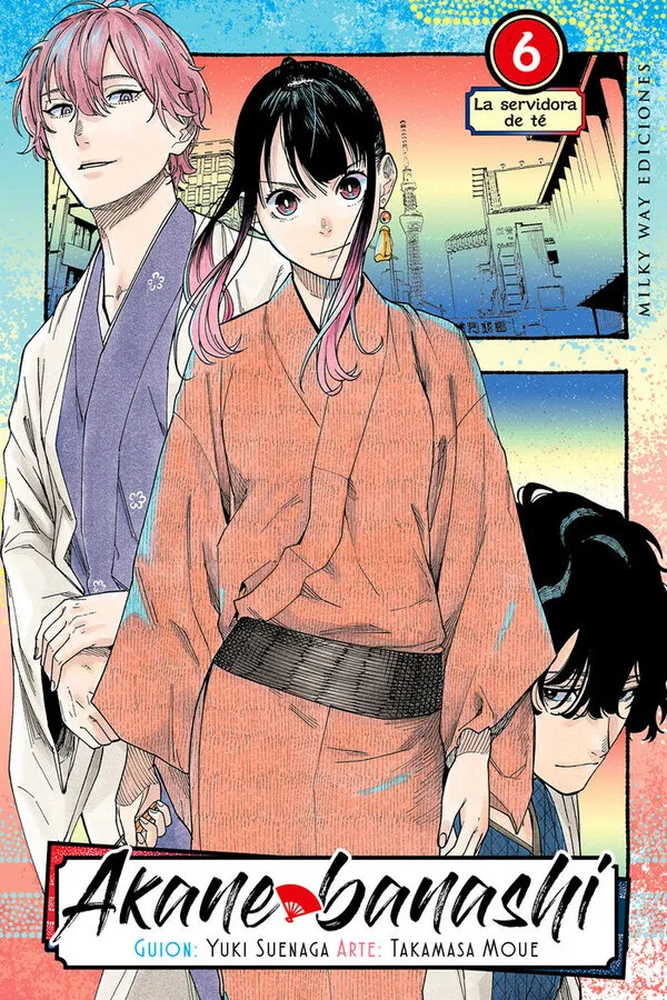Portada del manga AKANE BANASHI 6 - Yakuza Manga