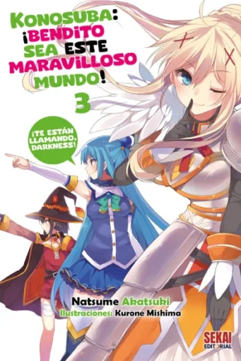 Portada del manga KONOSUBA BENDITO SEA ESTE MARAVILLOSO MUNDO 3 - Yakuza Manga