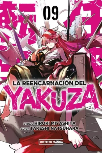 Portada del manga LA REENCARNACION DEL YAKUZA 9 - Yakuza Manga