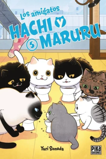 Portada del manga LOS AMIGATOS HACHI Y MARURU 5 - Yakuza Manga