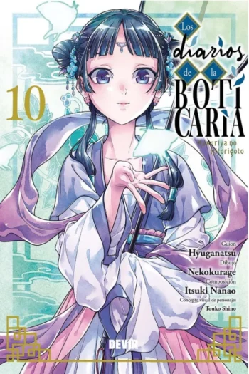 Portada del manga LOS DIARIOS DE LA BOTICARIA 10 - Yakuza Manga