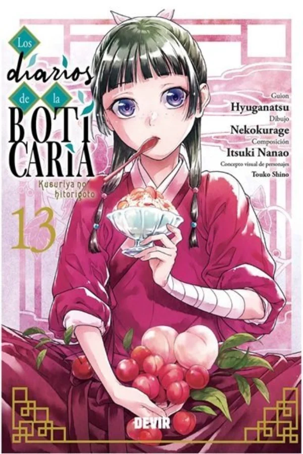 Portada del manga LOS DIARIOS DE LA BOTICARIA 13 - Yakuza Manga