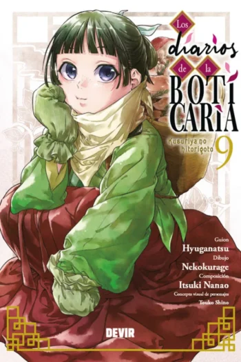 Portada del manga LOS DIARIOS DE LA BOTICARIA 9 - Yakuza Manga