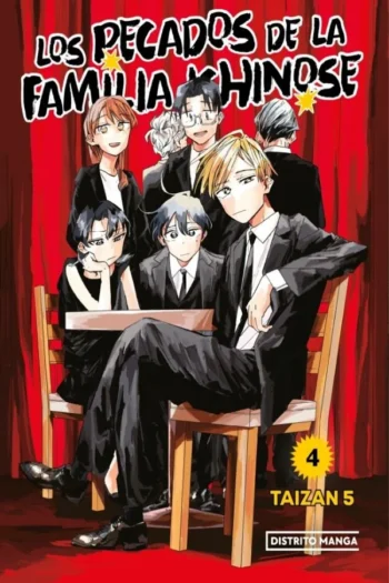 Portada del manga LOS PECADOS DE LA FAMILIA ICHINOSE 4 - Yakuza Manga