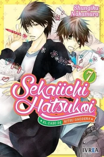 Portada del manga SEKAIICHI HATSUKOI 7 - Yakuza Manga