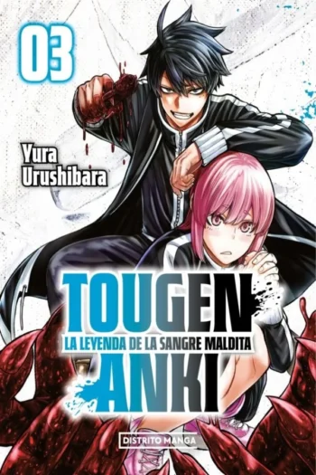 Portada del manga TOUGEN ANKI 3 LA LEYENDA DE LA SANGRE MALDITA - Yakuza Manga