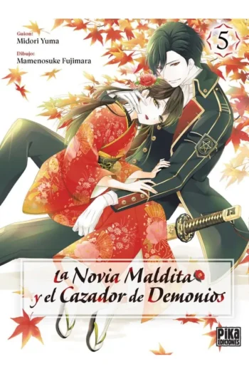 Portada del manga LA NOVIA MALDITA Y EL CAZADOR DE DEMONIOS 5 - Yakuza Manga