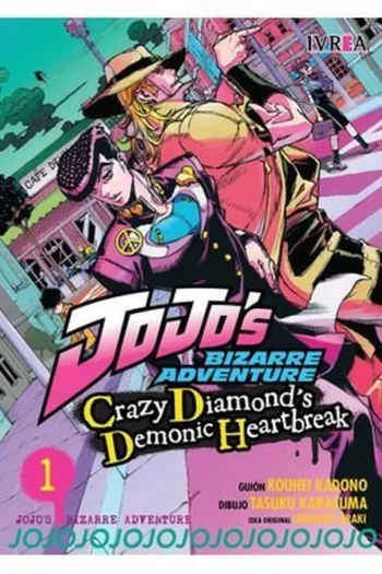 Portada del manga JOJO'S CRAZY DIAMOND'S DEMONIC HEARTBREAK 1 - Yakuza Manga