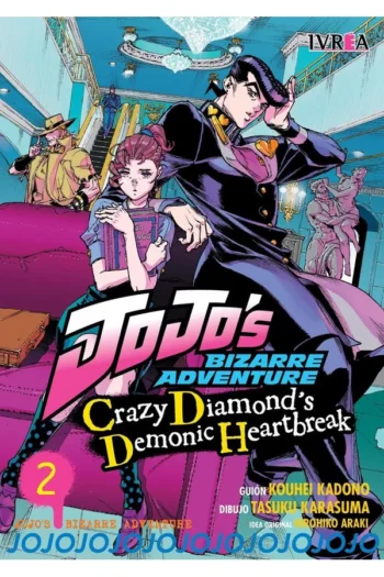 Portada del manga JOJO'S CRAZY DIAMOND'S DEMONIC HEARTBREAK 2 - Yakuza Manga